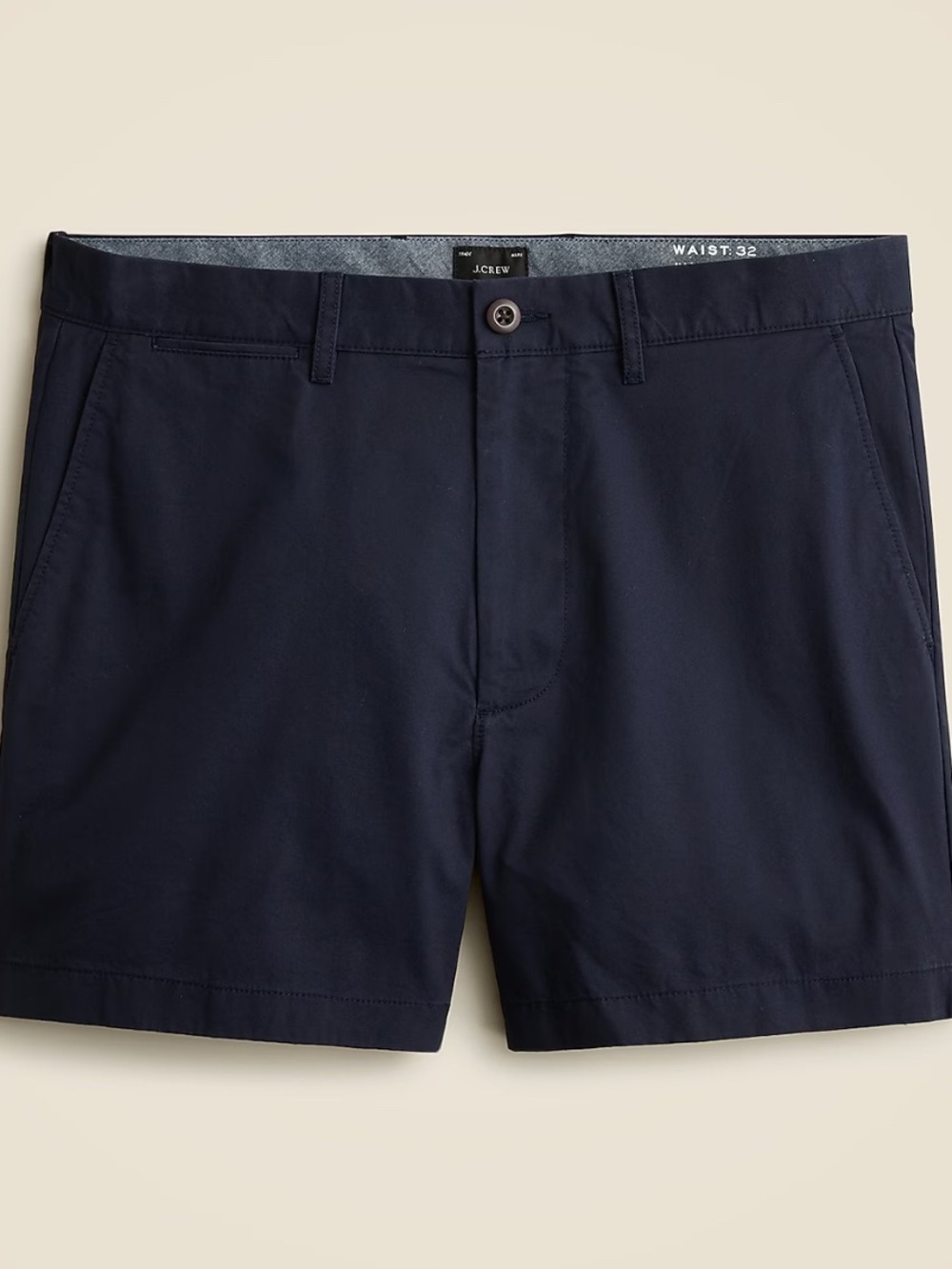 5" stretch chino short